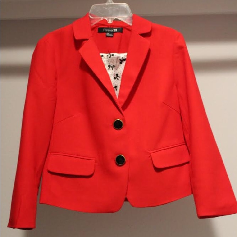 Red Professional Blazer